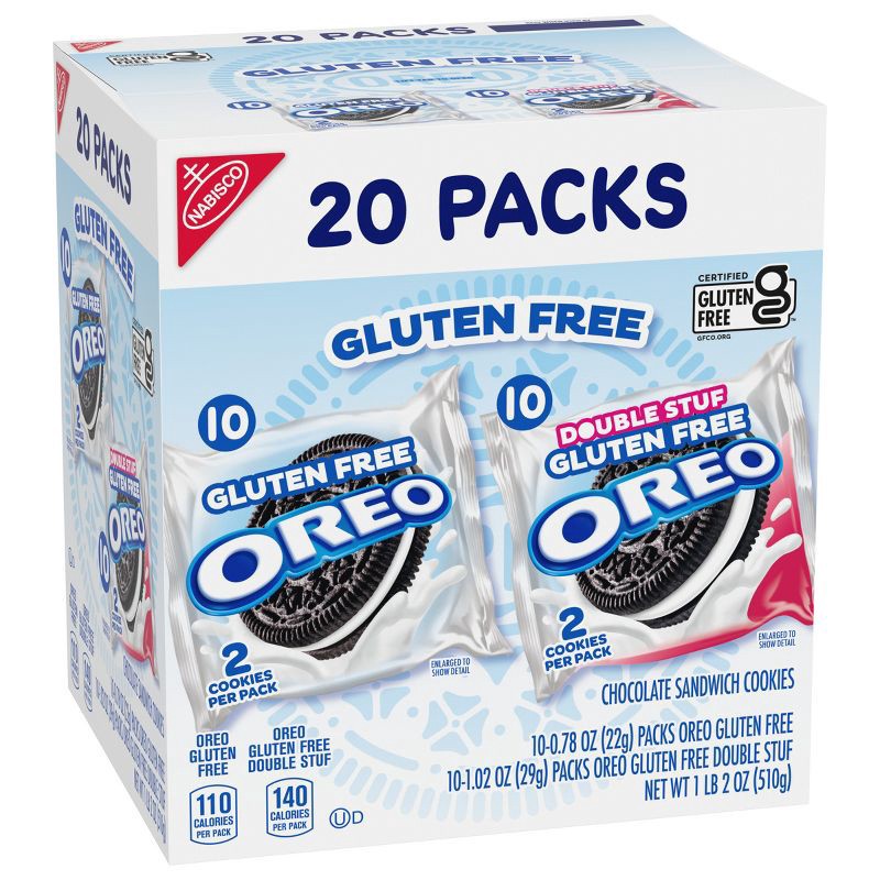 slide 9 of 14, Oreo Gluten Free Multipack - 18oz, 18 oz