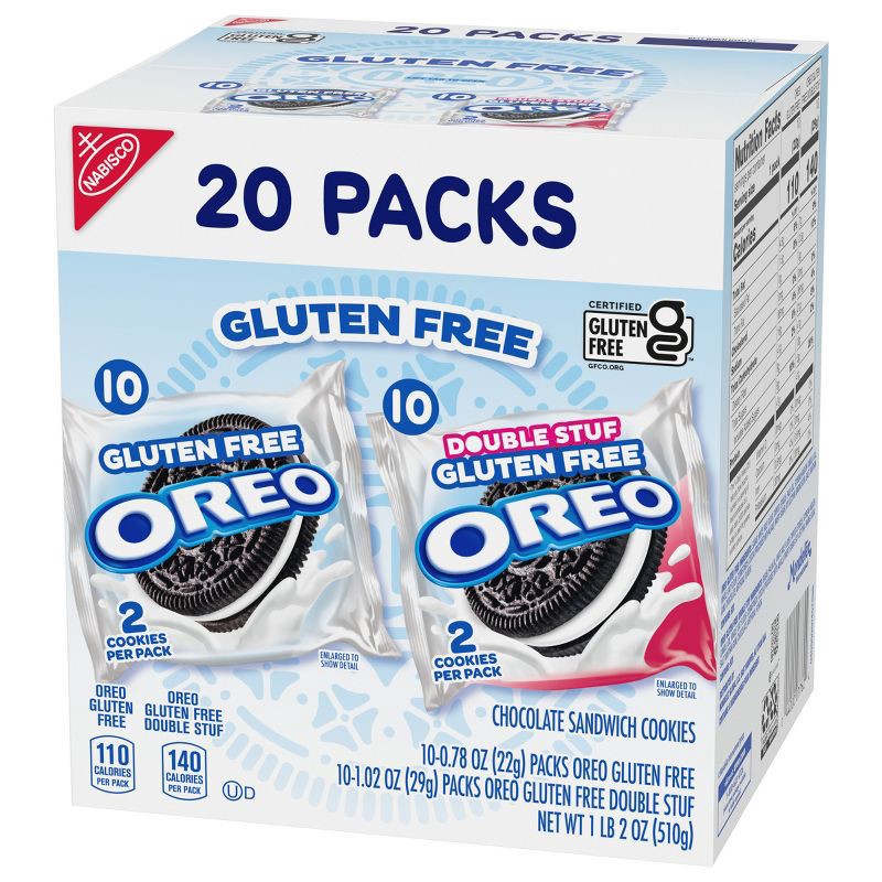 slide 10 of 14, Oreo Gluten Free Multipack - 18oz, 18 oz