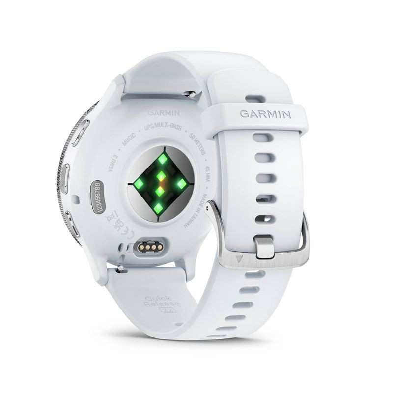 slide 4 of 7, Garmin Venu 3 Smartwatch Whitestone and Passivated, 1 ct