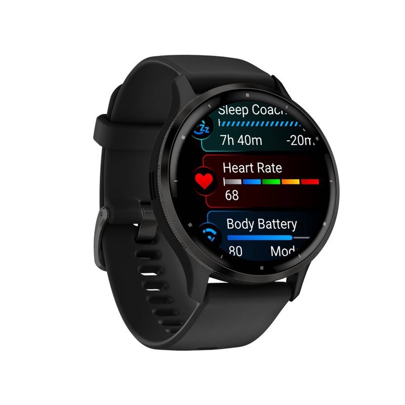 slide 3 of 7, Garmin Venu 3 Smartwatch Slate Black, 1 ct