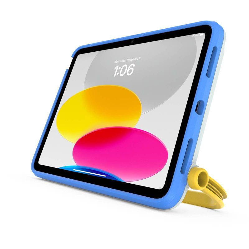 slide 3 of 5, Otterbox Case for iPad 10th generation - EasyGrab Series - Never Blue, 1 ct