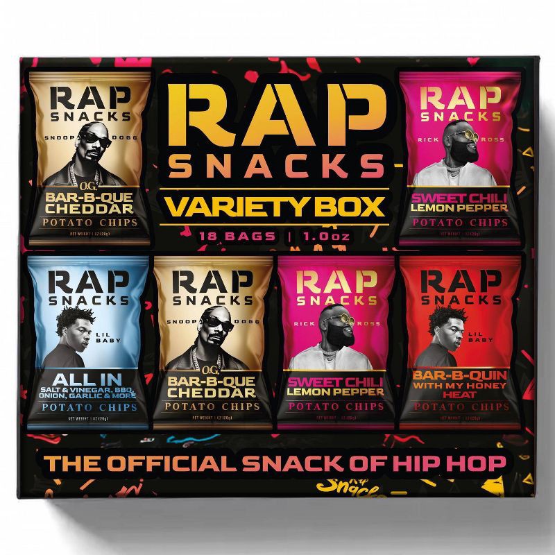 slide 2 of 4, Rap Snacks Variety Box - 18ct/18oz, 18 ct; 18 oz