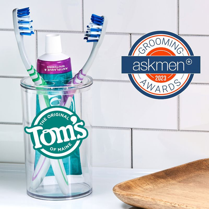 slide 4 of 6, Tom's of Maine Antiplaque and Whitening Toothpaste - 4.5oz/3pk, 3 ct; 4.5 oz