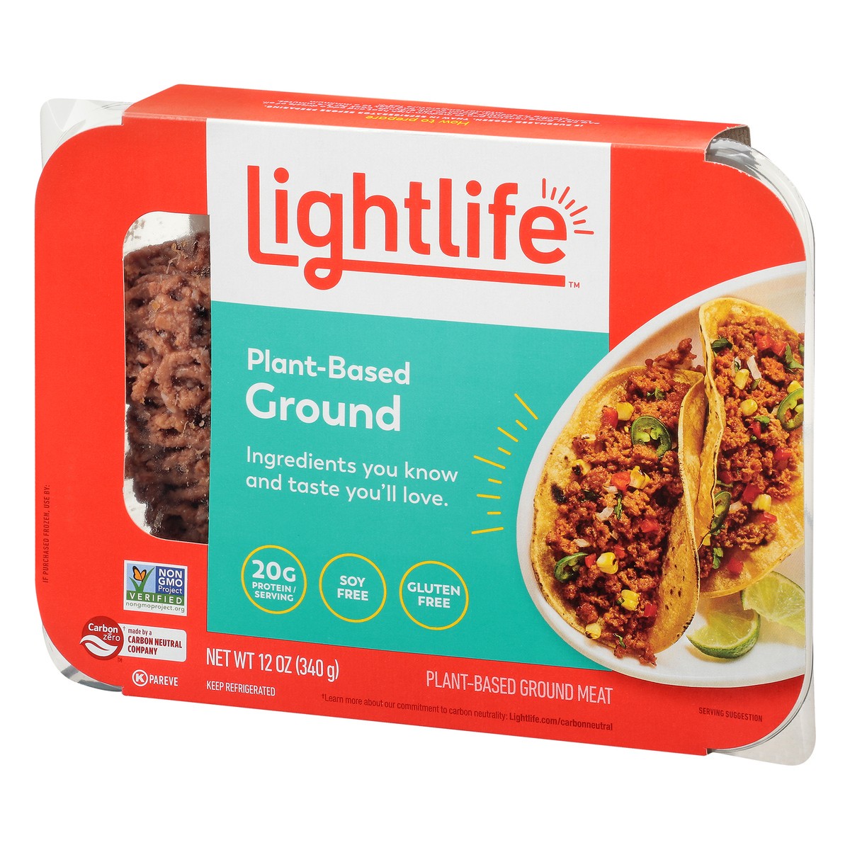 slide 3 of 9, Lightlife Plant Based Ground, 1 ct