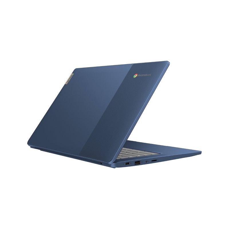 slide 4 of 16, Lenovo Slim 14" Chromebook - Mediatek Processor - 4GB RAM - 64GB Flash Storage - Blue (82XJ002DUS), 1 ct