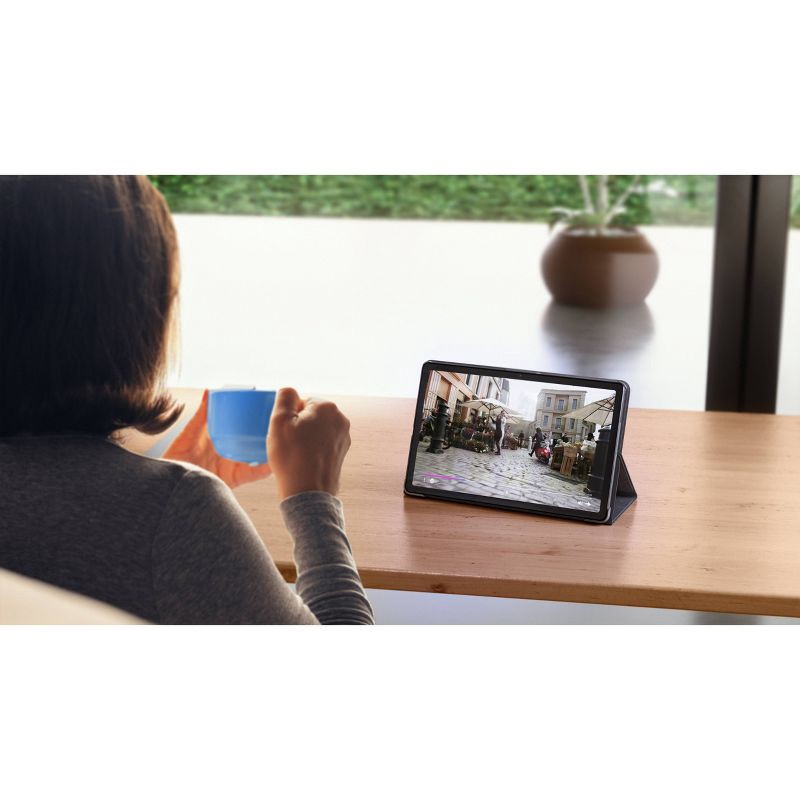 slide 13 of 22, Lenovo M10 - 10.6" 4GB RAM - 64GB Storage Tablet with Folio Case - Gray (ZAAJ0159US): Android, Touchscreen, Facial Recognition, 1 ct