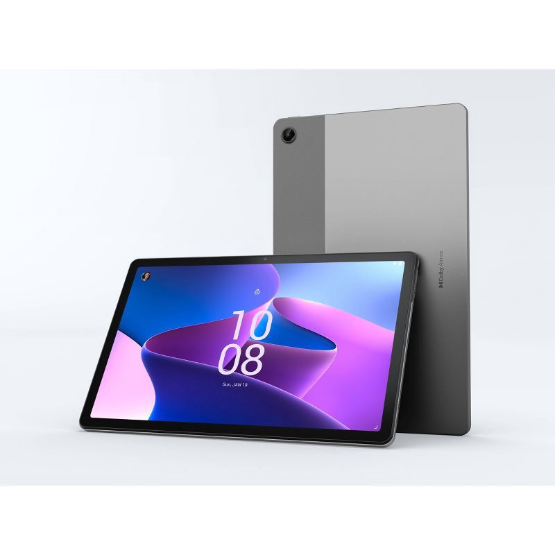 slide 16 of 22, Lenovo M10 - 10.6" 4GB RAM - 64GB Storage Tablet with Folio Case - Gray (ZAAJ0159US): Android, Touchscreen, Facial Recognition, 1 ct