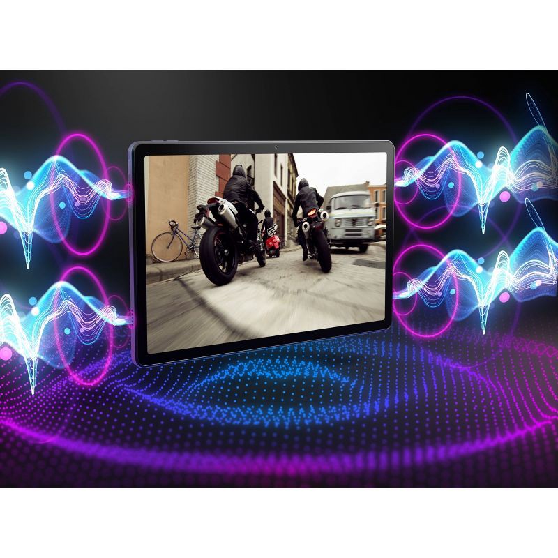 slide 20 of 22, Lenovo M10 - 10.6" 4GB RAM - 64GB Storage Tablet with Folio Case - Gray (ZAAJ0159US): Android, Touchscreen, Facial Recognition, 1 ct