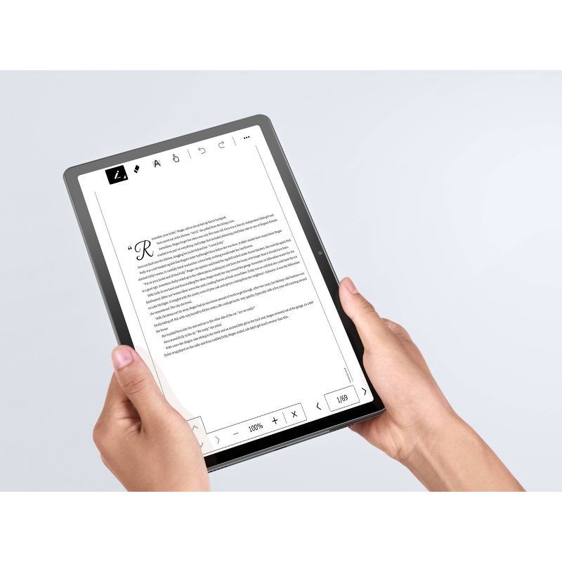 slide 9 of 22, Lenovo M10 - 10.6" 4GB RAM - 64GB Storage Tablet with Folio Case - Gray (ZAAJ0159US): Android, Touchscreen, Facial Recognition, 1 ct