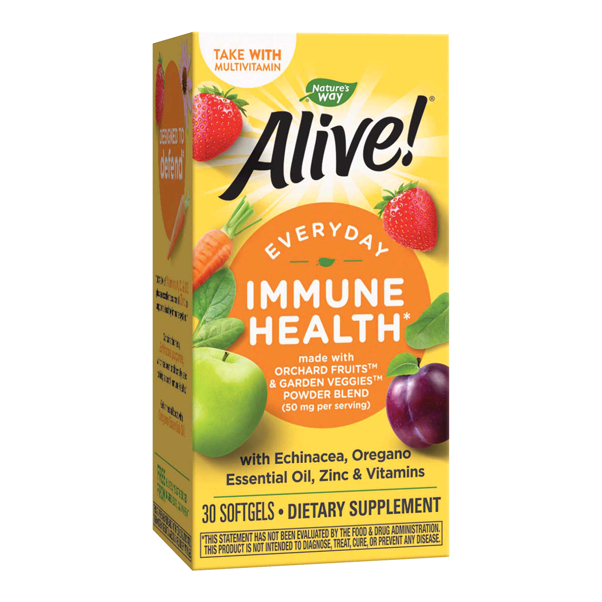 slide 1 of 1, Alive! Nature's Way Alive Everyday Immune Health, Softgels, 30 ct