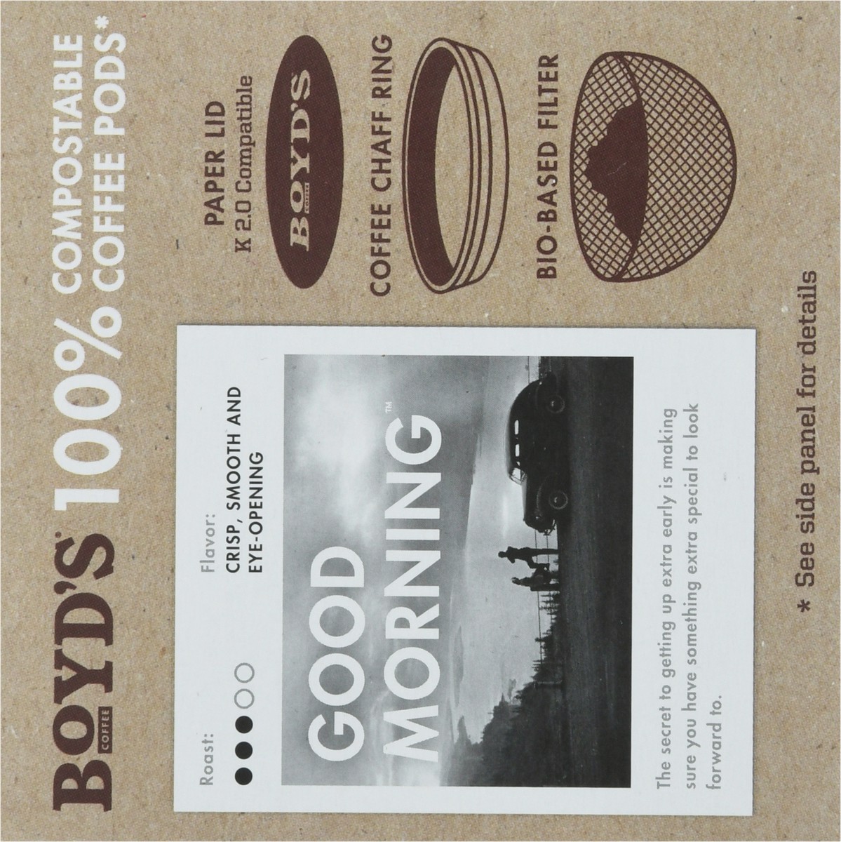 slide 7 of 9, Boyd's Coffee Good Morning Coffee K-Cup Pods - 12 ct, 12 ct