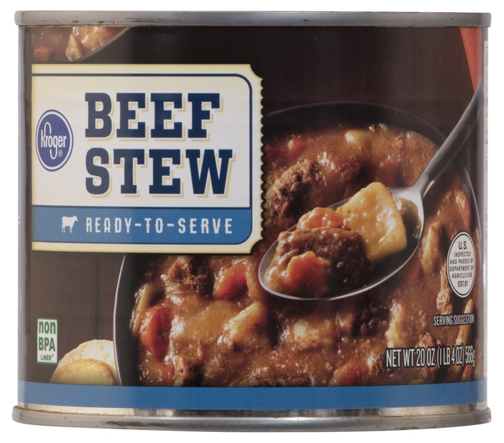 slide 1 of 1, Kroger Beef Stew, 20 oz