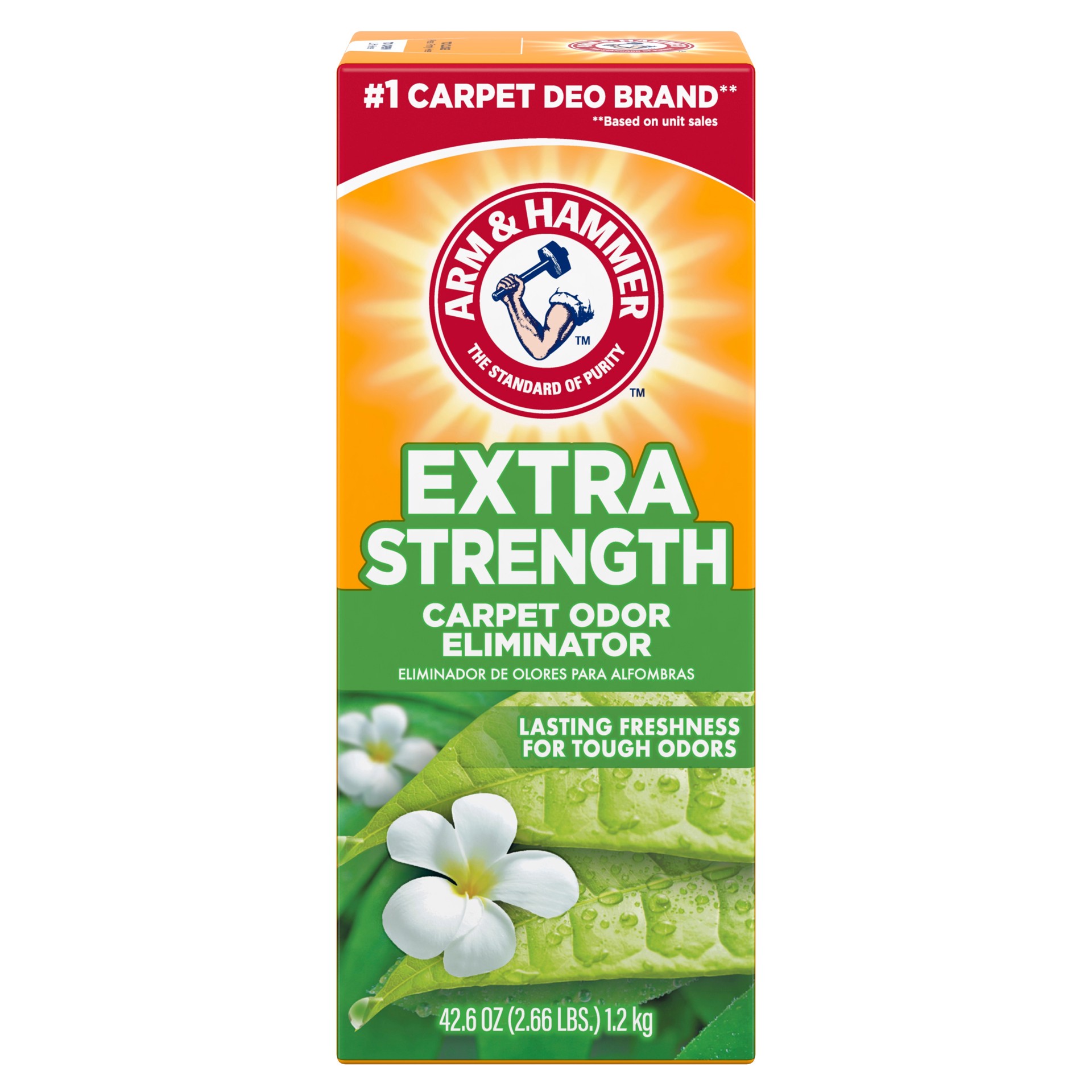 slide 1 of 5, Arm & Hammer Carpet cleaner Deodorizing Powder 42.6-oz, 1 ct