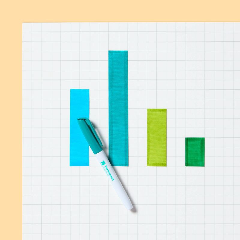 slide 2 of 3, 20"x28" Invisigrid Foam Poster Board White - up&up™, 1 ct