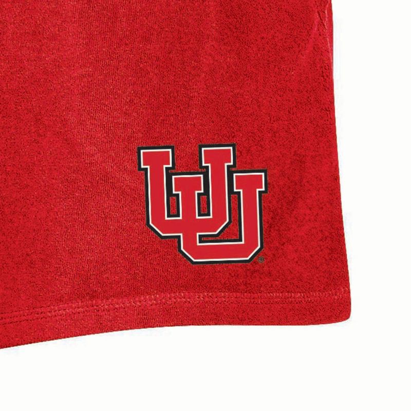 slide 3 of 3, NCAA Utah Utes Women's Terry Shorts - L, 1 ct