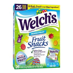Welch's Mixed Easter Fruit Easter Fruit Snacks Egg Hunt - 13oz/26ct