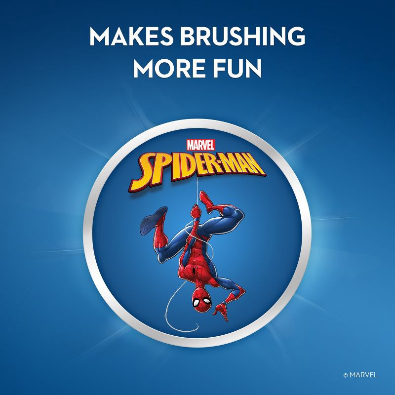 slide 4 of 9, Oral-B Kids' Toothbrush featuring Marvel's Spider-Man Soft Bristles - 2ct, 2 ct