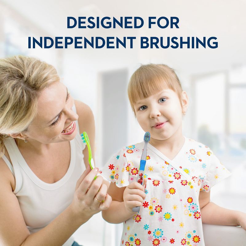 slide 8 of 9, Oral-B Kids' Toothbrush featuring Marvel's Spider-Man Soft Bristles - 2ct, 2 ct