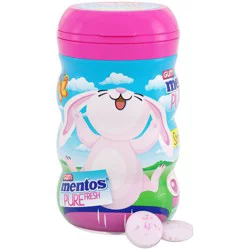 Mentos Gum Curvy Bottle Easter Edition Bubble Fresh - 3.53oz