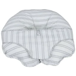 Leachco Cuddle-U Nursing Pillow - Gray Stripes