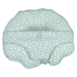 Leachco Cuddle-U Nursing Pillow - Sage Green Polka Dots