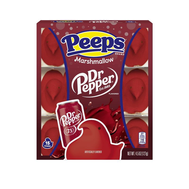 slide 1 of 4, Peeps Easter Dr Pepper Chicks - 4.5oz, 4.5 oz