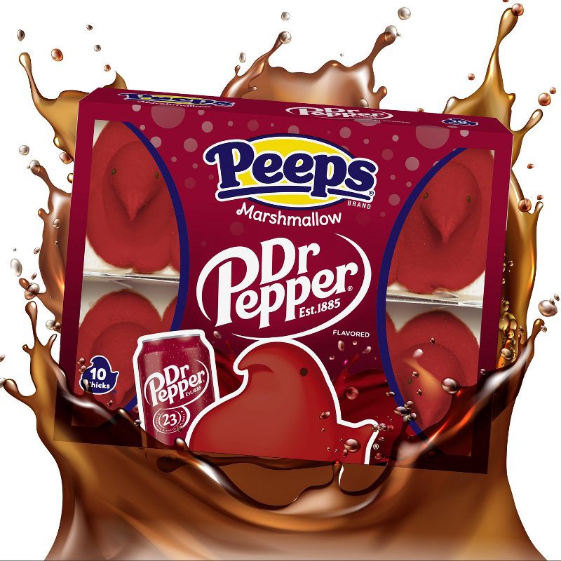 slide 3 of 4, Peeps Easter Dr Pepper Chicks - 4.5oz, 4.5 oz