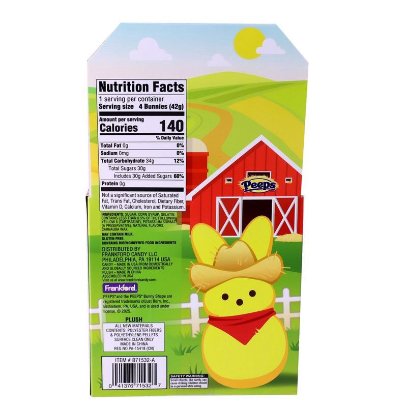 slide 2 of 12, Peeps Easter Bunny Farm House Gift Set - 1.5oz, 1.5 oz