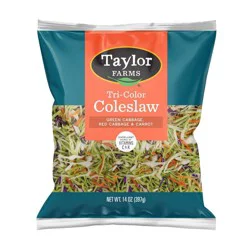Taylor Farms Tri-Color Coleslaw - 14oz
