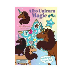 Studio Fun Afro Unicorn: Afro Unicorn Magic - (Puffy Stickers) (Paperback)