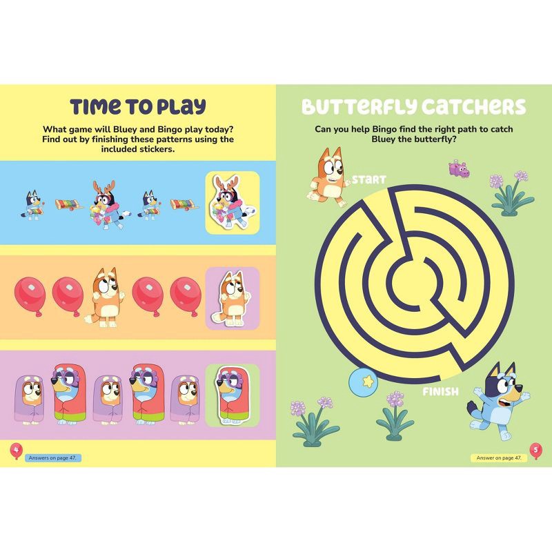 slide 3 of 7, Studio Fun Bluey: Stickertivity: My First Sticker Activity Fun - by Dienesa Le (Paperback), 1 ct