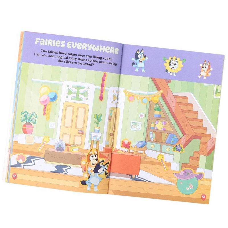 slide 5 of 7, Studio Fun Bluey: Stickertivity: My First Sticker Activity Fun - by Dienesa Le (Paperback), 1 ct