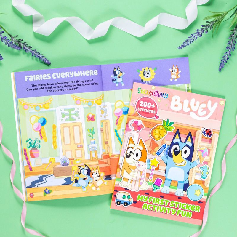 slide 6 of 7, Studio Fun Bluey: Stickertivity: My First Sticker Activity Fun - by Dienesa Le (Paperback), 1 ct