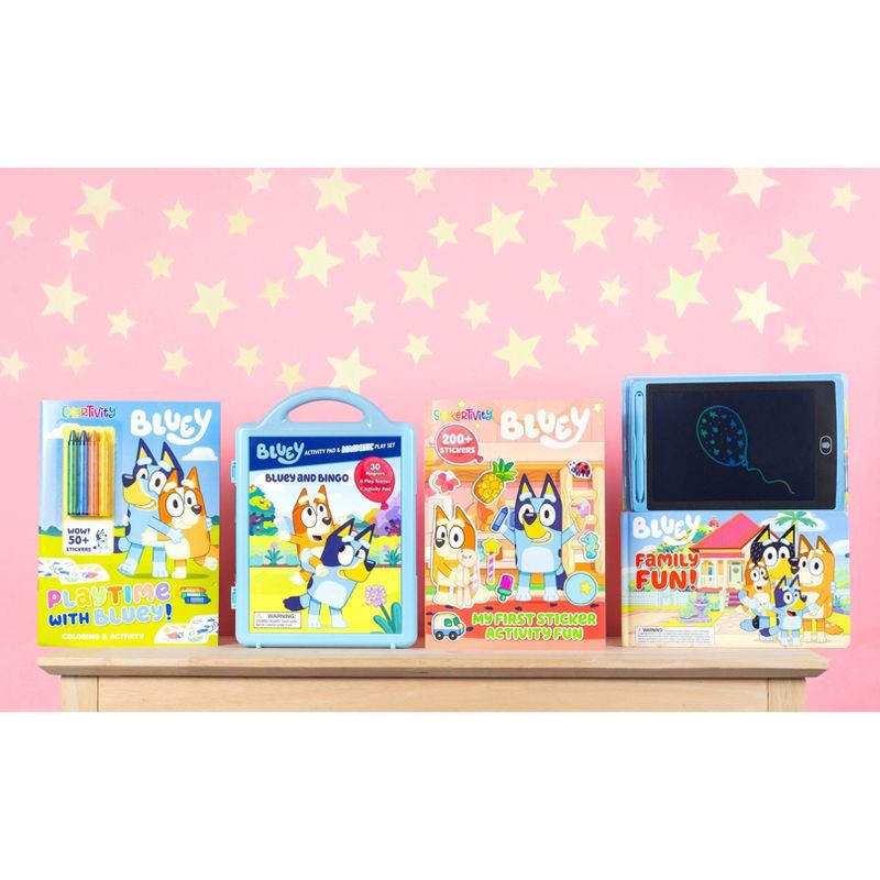 slide 7 of 7, Studio Fun Bluey: Stickertivity: My First Sticker Activity Fun - by Dienesa Le (Paperback), 1 ct