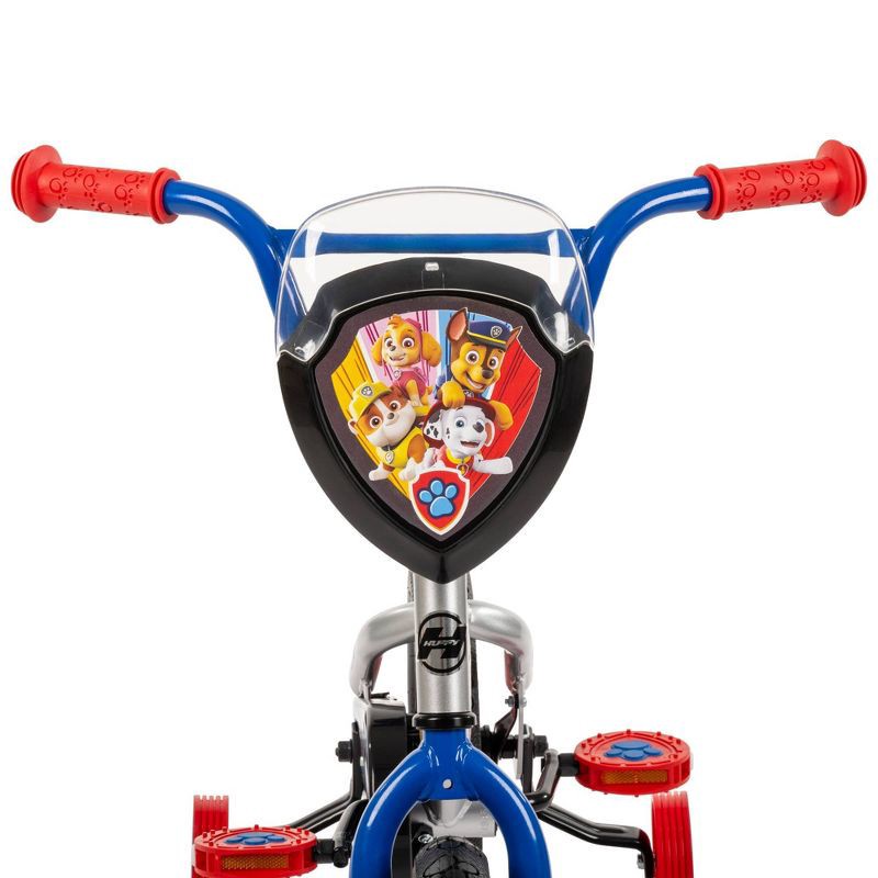 slide 5 of 15, PAW Patrol Kids' Bike - 12" Wheels - LED Lights - Blue, 1 ct