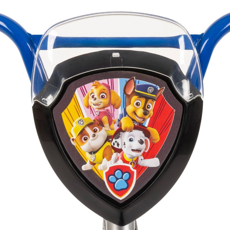 slide 6 of 15, PAW Patrol Kids' Bike - 12" Wheels - LED Lights - Blue, 1 ct