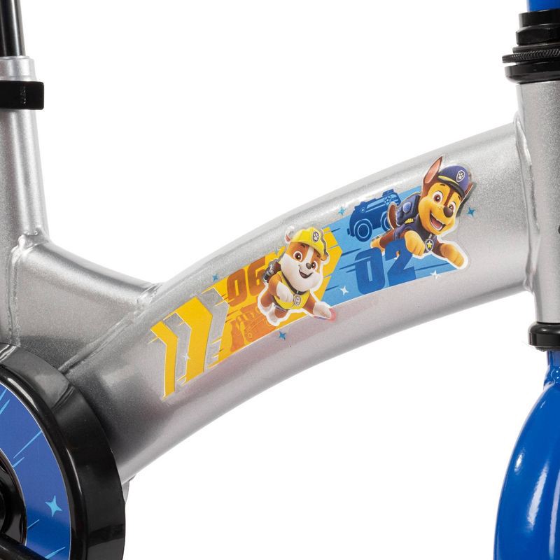 slide 8 of 15, PAW Patrol Kids' Bike - 12" Wheels - LED Lights - Blue, 1 ct