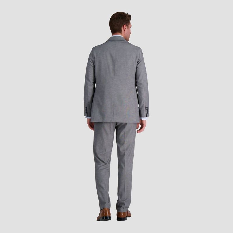 slide 4 of 4, Haggar H26 Men's Tailored Fit Stretch Suit Jacket - Gray 40, 1 ct