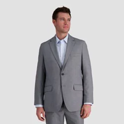 Haggar H26 Men's Tailored Fit Stretch Suit Jacket - Gray 40