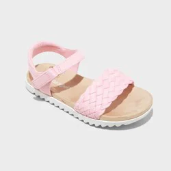 Toddler Maddie Footbed Sandals - Cat & Jack™ Pink 12T