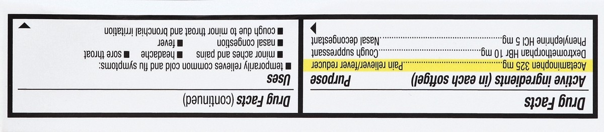 slide 3 of 4, Harris Teeter Daytime Cold & Flu Relief - Softgels, 24 ct