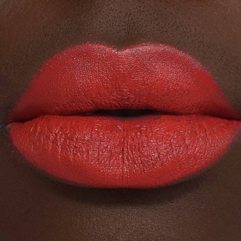 slide 4 of 5, Makeup Revolution Lip Allure Soft Satin Lipstick - Vibe Red - 0.11oz, 0.11 oz