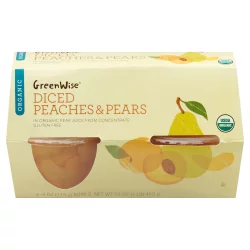 GreenWise Diced Organic Peaches & Pears