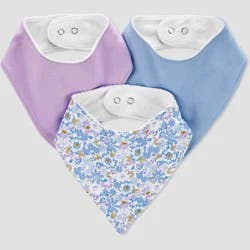 Carter's Just One You Carter's Just One by You® Baby Girls' 3pk Floral Bib - Purple