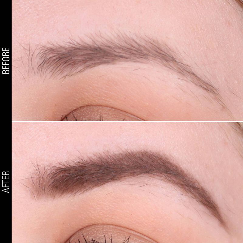 slide 6 of 6, Makeup Revolution Brow Powder Stamp & Stencil - Ash Brown - 0.02oz, 0.02 oz