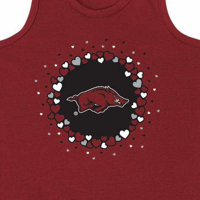 slide 3 of 3, NCAA Arkansas Razorbacks Infant Girls' Ruffle Dress - 18M, 1 ct