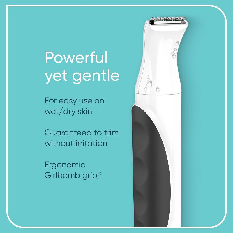 slide 3 of 7, Conair Girlbomb Cordless Rechargeable Bikini Trimmer, Detail Shaver and Facial/Eyebrow Trimmer Set - 6pc, 6 ct