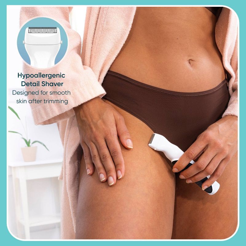 slide 5 of 7, Conair Girlbomb Cordless Rechargeable Bikini Trimmer, Detail Shaver and Facial/Eyebrow Trimmer Set - 6pc, 6 ct