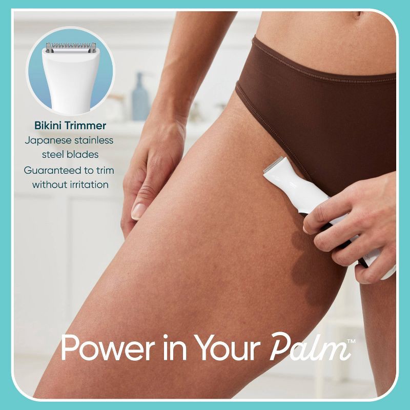 slide 7 of 7, Conair Girlbomb Cordless Rechargeable Bikini Trimmer, Detail Shaver and Facial/Eyebrow Trimmer Set - 6pc, 6 ct