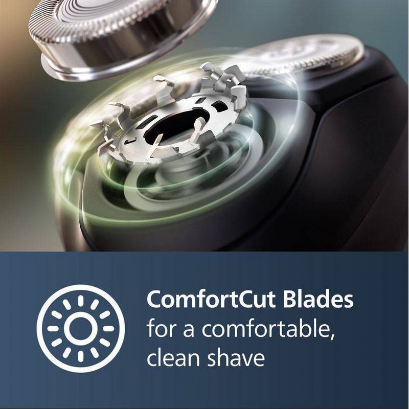 slide 6 of 12, Philips Norelco Wet & Dry Men's Rechargeable Electric Shaver 3600 - S3243/91, 1 ct